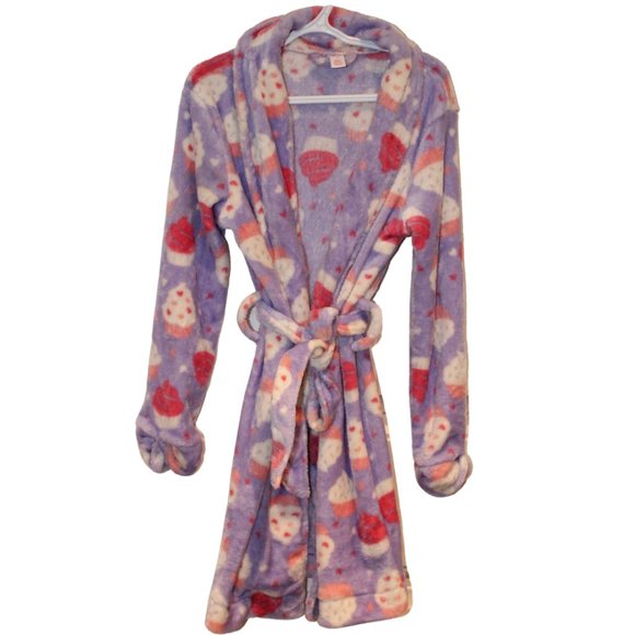 2/$20 🏷 Joe Fresh Plush Robe Size 7/8 - Picture 1 of 3